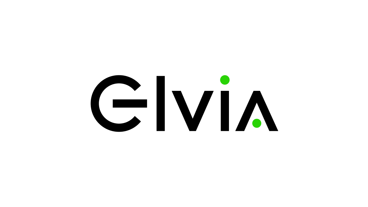 elvia logo with background