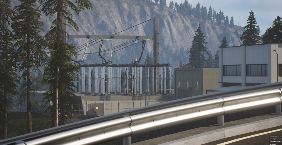 high-voltage-substation-near-road