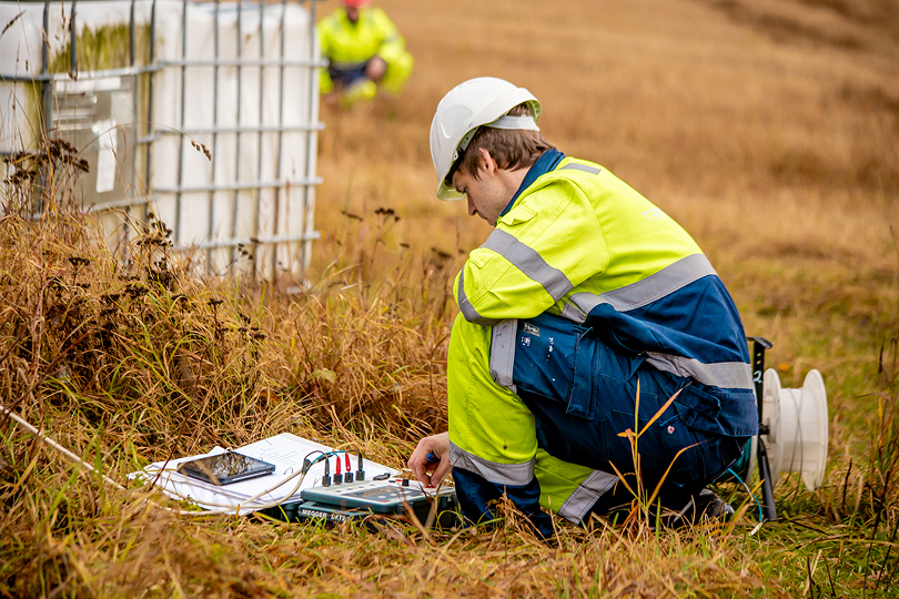 Control and measurement - earth electrode measurements in the field