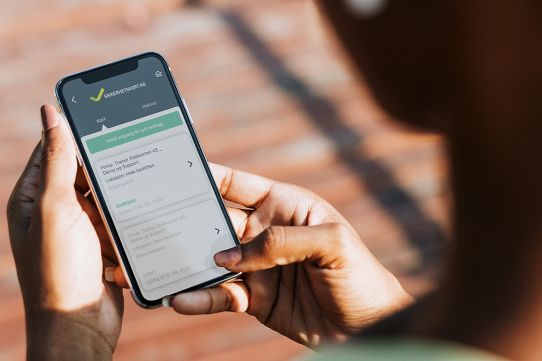 sikkerhetskort-mobile-app
