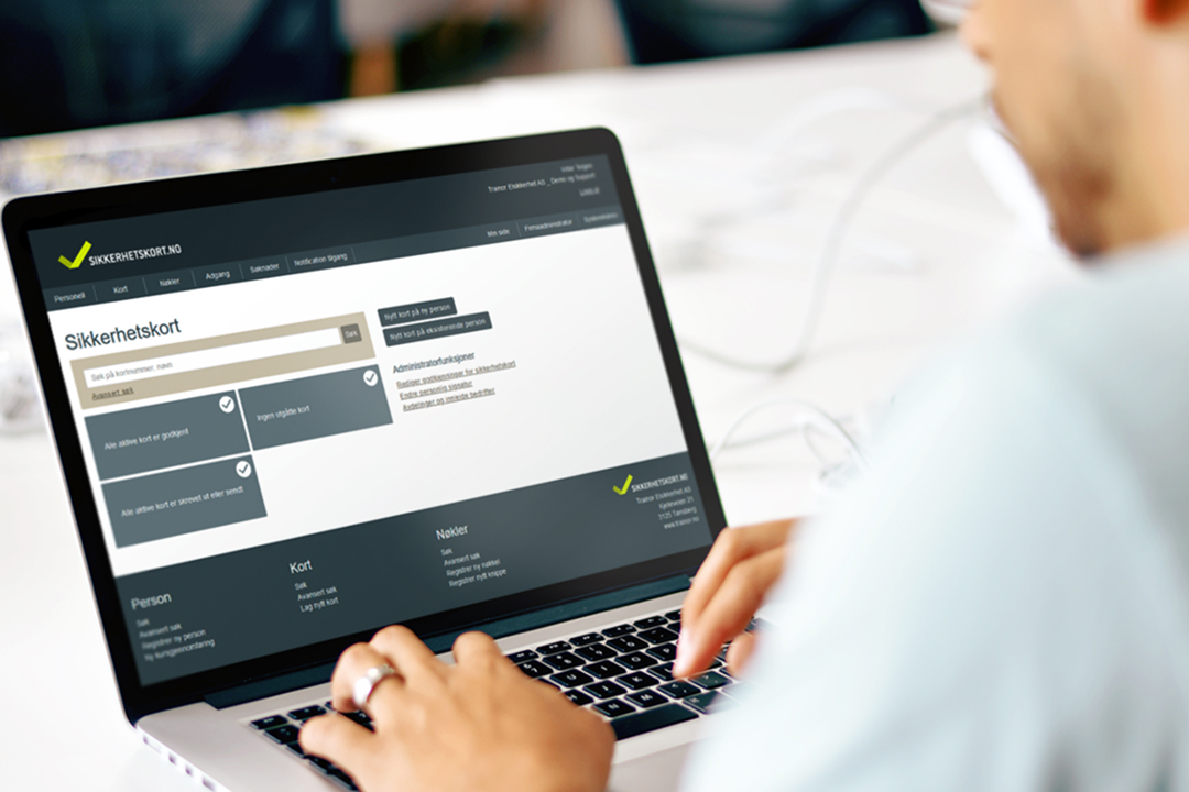 sikkerhetskort-web-platform